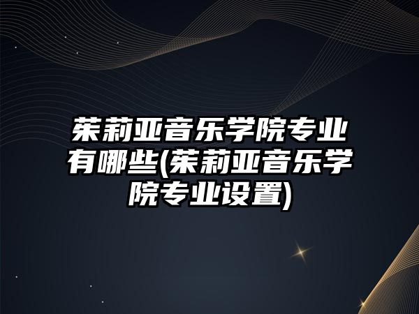 茱莉亞音樂學院專業(yè)有哪些(茱莉亞音樂學院專業(yè)設置)