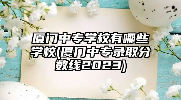 廈門中專學校有哪些學校(廈門中專錄取分數(shù)線2023)