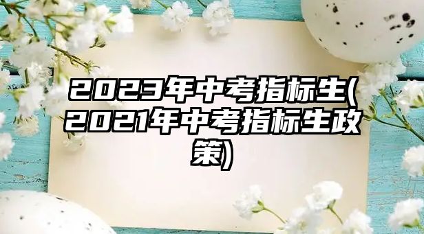 2023年中考指標生(2021年中考指標生政策)